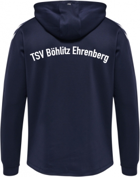 Kinder Kapuzenjacke TSV BE - Hummel Core XK Poly Zip Hood - Marine